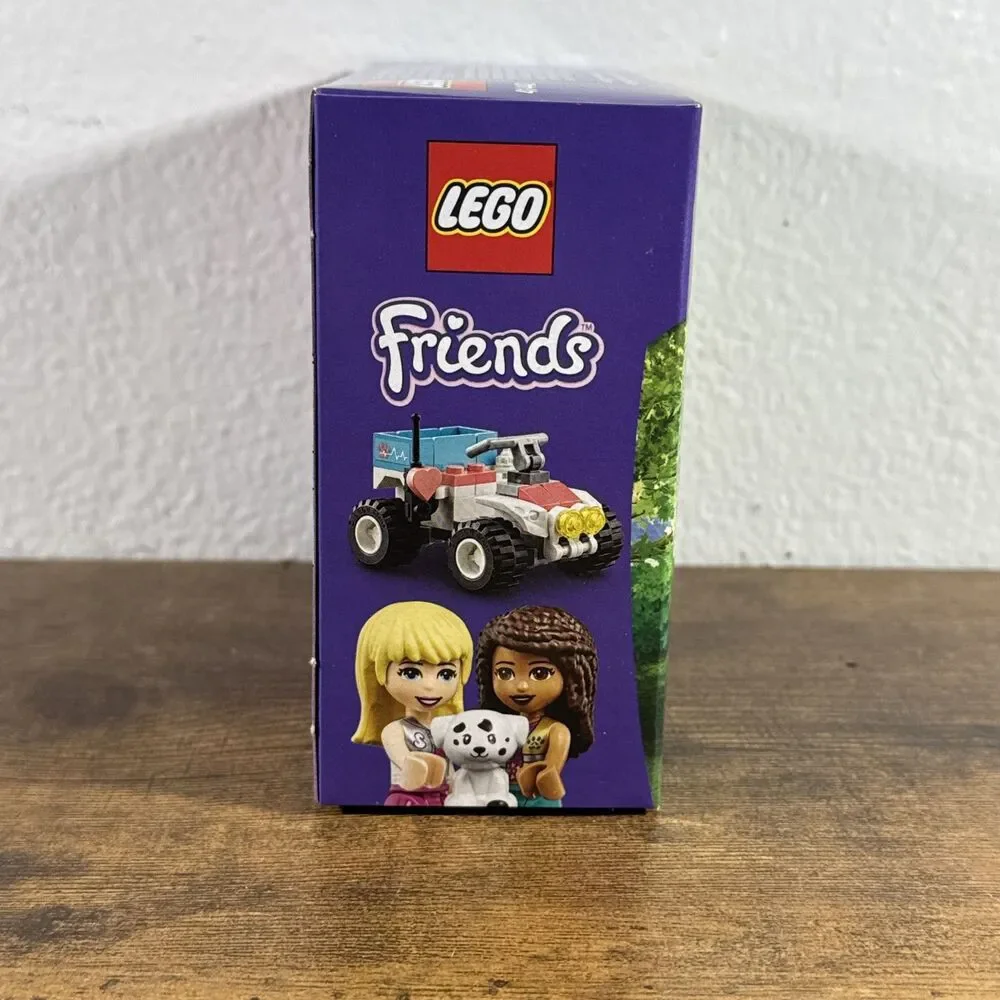 New! LEGO Friends Vet Clinic Rescue Buggy Set 41442 Andrea Stephanie Dog